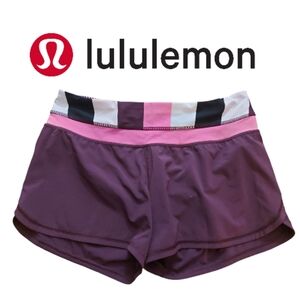 Lululemon Purple Speed Shorts